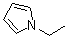 structure of CAS# 617-92-5, N-Ethylpyrrole;1-Ethyl-1H-pyrrole; 1-Ethylpyrrole; NSC 6756