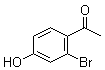 结构式 CAS# 61791-99-9, 1-(2-溴-4-羟基苯基)乙酮