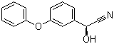 结构式 CAS# 61826-76-4, (S)-(3-苯氧基苯基)羟基乙腈