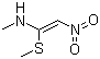 结构式 CAS# 61832-41-5, N-甲基-1-甲硫基-2-硝基乙烯胺