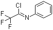 structure of CAS# 61881-19-4, 2,2,2-Trifluoro-N-phenylethanimidoyl chloride;N-Phenyltrifluoroacetimidoyl chloride