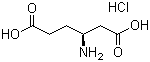 结构式 CAS# 61884-74-0, L-beta-高谷氨酸盐酸盐