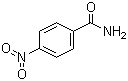 结构式 CAS# 619-80-7, 对硝基苯甲酰胺; 4-硝基苯甲酰胺