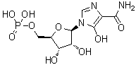 Mizoribine 5'-monophosphate molecular structure (CAS 62025-48-3)
