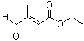 structure of CAS# 62054-49-3, Ethyl (E)-4-oxo-3-methyl-2-butenoate;Ethyl trans-3-methyl-4-oxo-2-butenoate; Ethyl trans-3-methyl-4-oxocrotonate