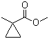 structure of CAS# 6206-25-3, Methyl 1-methylcyclopropane-1-carboxylate;1-Methylcyclopropane-1-carboxylic acid methyl ester