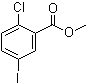 结构式 CAS# 620621-48-9, 2-氯-5-碘苯甲酸甲酯