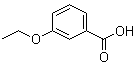 structure of CAS# 621-51-2, 3-Ethoxybenzoic acid;m-Ethoxybenzoic acid