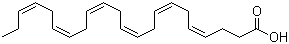 cis-4,7,10,13,16,19-Docosahexaenoic acid molecular structure (CAS 6217-54-5)
