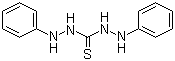 结构式 CAS# 622-03-7, 二苯基硫代卡巴肼; 二苯基硫代羰二肼; 二苯硫代碳酰二肼