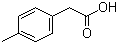 structure of CAS# 622-47-9, 4-Methylphenylacetic acid;p-Tolylacetic Acid; p-Methylphenylacetic acid