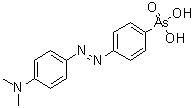As-[4-[2-[4-(Dimethylamino)phenyl]diazenyl]phenyl]arsonic acid molecular structure (CAS 622-68-4)