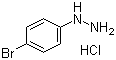 structure of CAS# 622-88-8, 4-Bromophenylhydrazine hydrochloride;1-(4-Bromophenyl)hydrazine hydrochloride