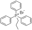 Propyltriphenylphosphonium bromide molecular structure (CAS 6228-47-3)
