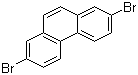 2,7-二溴菲分子结构 (CAS 62325-30-8)