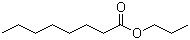 Propyl octanoate molecular structure (CAS 624-13-5)