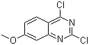 2,4-Dichloro-7-methoxyquinazoline molecular structure (CAS 62484-31-5)