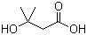structure of CAS# 625-08-1, beta-Hydroxyisovaleric acid