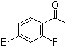 结构式 CAS# 625446-22-2, 4'-溴-2'-氟苯乙酮