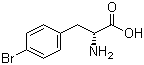 结构式 CAS# 62561-74-4, D-4-溴苯丙氨酸