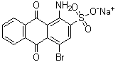 structure of CAS# 6258-06-6, Bromamine acid sodium salt;1-Amino-4-bromo-2-sodiosulfoanthraquinone; 1-Amino-4-bromoanthraquinone-2-sodium sulfonate