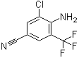 结构式 CAS# 62584-25-2, 4-氨基-3-氯-5-(三氟甲基)苯甲腈
