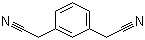 structure of CAS# 626-22-2, 1,3-Phenylenediacetonitrile;m-Xylylene dicyanide; 1,3-Bis(cyanomethyl)benzene; 1,3-Benzenediacetonitrile