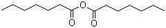 Heptanoic anhydride molecular structure (CAS 626-27-7)