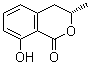 structure of CAS# 62623-84-1, (S)-(+)-Mellein;(3S)-3,4-Dihydro-8-hydroxy-3-methyl-1H-2-benzopyran-1-one; (+)-Mellein; (3S)-Mellein