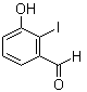 结构式 CAS# 62672-58-6, 3-羟基-2-碘苯甲醛