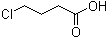 4-氯丁酸分子结构 (CAS 627-00-9)