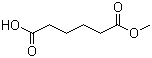 structure of CAS# 627-91-8, Monomethyl adipate;Methyl adipate; Hexanedioic acid monomethyl ester