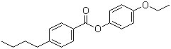 structure of CAS# 62716-65-8, 4-Ethoxyphenyl 4-butylbenzoate
