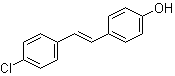 4-[2-(4-Chlorophenyl)ethenyl]phenol molecular structure (CAS 6280-47-3)