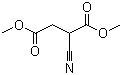 2-氰基丁二酸二甲酯分子结构 (CAS 6283-71-2)