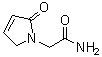 2,5-Dihydro-2-oxo-1H-pyrrole-1-acetamide molecular structure (CAS 62833-66-3)