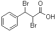 alpha,beta-Dibromobenzenepropanoic acid molecular structure (CAS 6286-30-2)