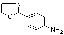 structure of CAS# 62882-11-5, 4-(Oxazol-2-yl)aniline;4-(2-Oxazolyl)benzenamine