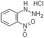 结构式 CAS# 6293-87-4, 2-硝基苯肼盐酸盐; 2-硝基苯盐酸肼