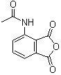 3-Acetamidophthalic anhydride molecular structure (CAS 6296-53-3)