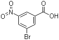 结构式 CAS# 6307-83-1, 3-溴-5-硝基苯甲酸