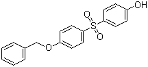 structure of CAS# 63134-33-8, 4-[(4-Benzyloxyphenyl)sulfonyl]phenol