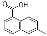 structure of CAS# 6315-19-1, 6-Methyl-1-naphthalenecarboxylic acid;NSC 20715