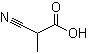 2-Cyanopropanoic acid molecular structure (CAS 632-07-5)