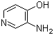 structure of CAS# 6320-39-4, 3-Amino-4-hydroxypyridine;3-Aminopyridin-4-ol
