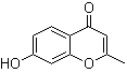 结构式 CAS# 6320-42-9, 7-羟基-2-甲基色原酮
