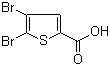 structure of CAS# 6324-10-3, 4,5-Dibromothiophene-2-carboxylic acid