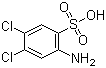 3,4-Dichloroaniline-6-sulfonic acid molecular structure (CAS 6331-96-0)