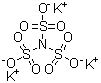 Nitridotrisulfuric acid tripotassium salt molecular structure (CAS 63504-30-3)