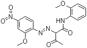 Pigment Yellow 74 molecular structure (CAS 6358-31-2)
